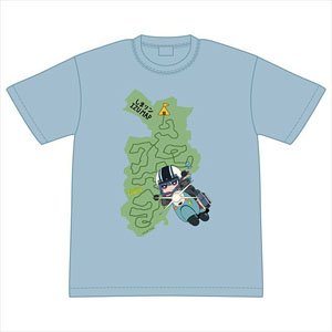 ゆるキャン△ SEASON2 しまリンIZU MAP Tシャツ XL (キャラクターグッズ)