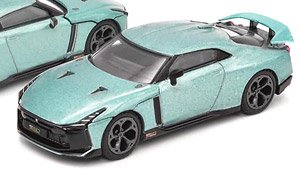 Nissan GT-R50 By Italdesign - Production Version Pearl Blue (ピンクグリーニッシュ) (ミニカー)