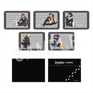 Black Star -Theater Starless- x Rascal Message Card (Anime Toy)