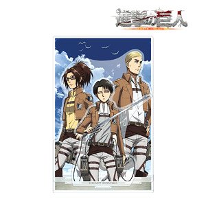 Attack on Titan Erwin & Levi & Hanji Acrylic Diorama (Anime Toy)