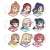 Love Live! School Idol Festival All Stars Trading Acrylic Mini Standy Aqours (Set of 9) (Anime Toy) Item picture1