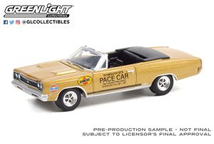 1968 Plymouth GTX 426 HEMI Convertible - 1967 Los Angeles Times Grand Prix at Riverside International Raceway Pace Car (Diecast Car)