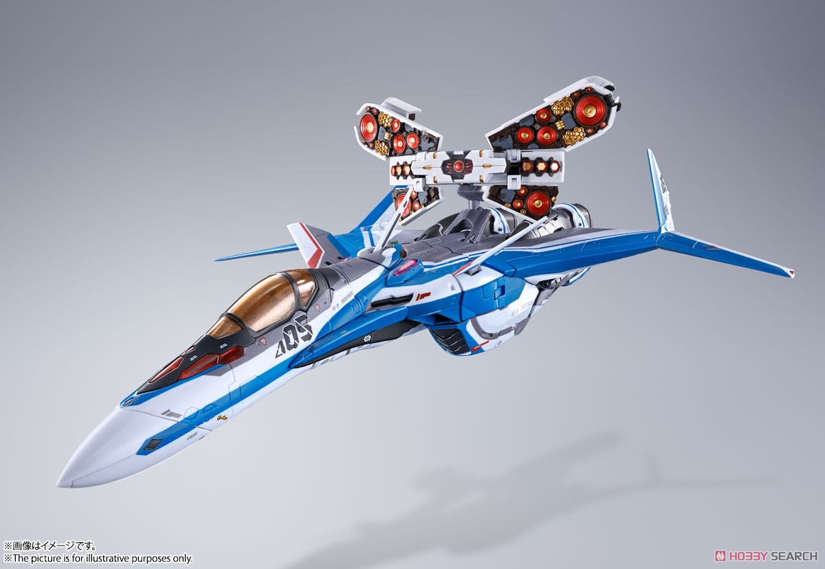 DX超合金 劇場版 VF-31Jジークフリード(ハヤテ・インメルマン機)【フォールドプロジェクションユニット装備】 (完成品) 商品画像4