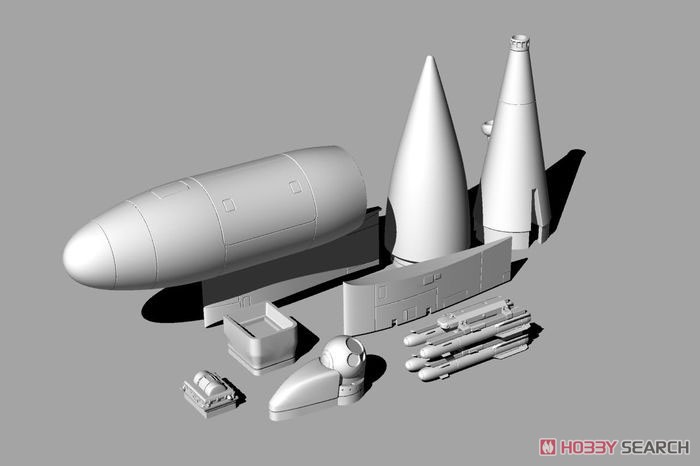 KC-130J ハーベストホーク コンバージョンセット (レジン製) (プラモデル) その他の画像1