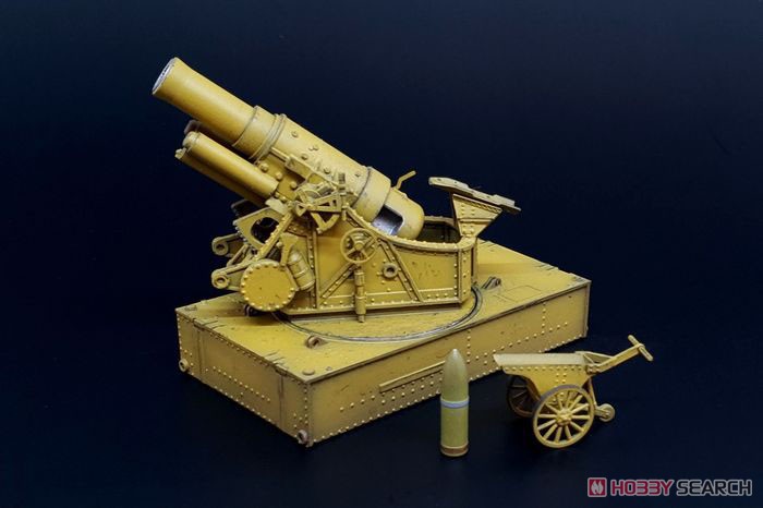 シュコダ 30.5cm 包囲榴弾砲 フルレジンキット (プラモデル) 商品画像1
