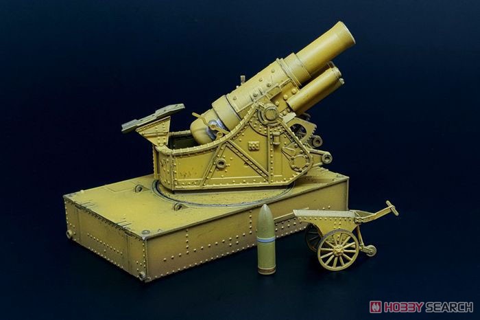 シュコダ 30.5cm 包囲榴弾砲 フルレジンキット (プラモデル) 商品画像2