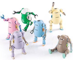 Tiny Mechatro WeGo Box 3 (Set of 6) (Completed)