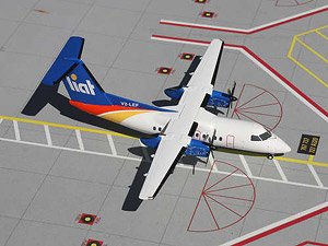 Dash8-100 LIAT航空 V2-LEF (完成品飛行機)