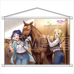[Love Live! Sunshine!!] B2 Tapestry Aqours Kanan & Mari [3] (Anime Toy)