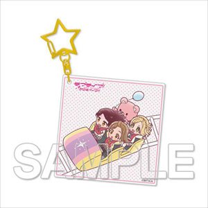 [Love Live! Sunshine!!] Acrylic Key Ring Aqours Riko & Hanamaru & Mari [8] (Anime Toy)