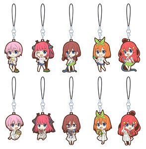 [The Quintessential Quintuplets Season 2] Rubber Starp Collection (Set of 10) (Anime Toy)