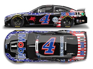 `ケビン・ハービック` #4 モービル1 Salutes フォード マスタング NASCAR 2021 (ミニカー)