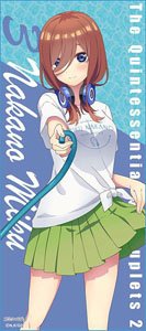 [The Quintessential Quintuplets Season 2] Full Color Towel Miku (Anime Toy)