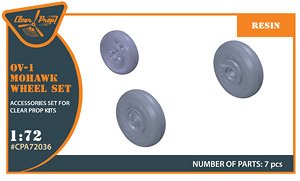 OV-1 A/B/C/D Mohawk Wheels Set (Plastic model)