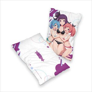 [Dropout Idol Fruit Tart] Pillow Cover (Chiko Sekino & Nua Nakamachi & Rua Nakamachi) (Anime Toy)