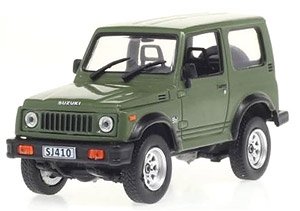 スズキ SJ410 1982 グリーン (ミニカー)