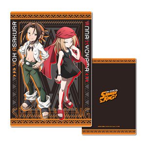 シャーマンキング B5サイズ下敷き A：麻倉葉&恐山アンナ (キャラクターグッズ)