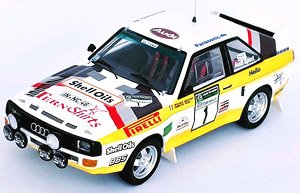 アウディ スポーツ クアトロ 1985年スコティッシュラリー #1 Michele Mouton / Fabrizia Pons (ミニカー)