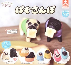 Animal Attractions Pug sanpo (Toy)