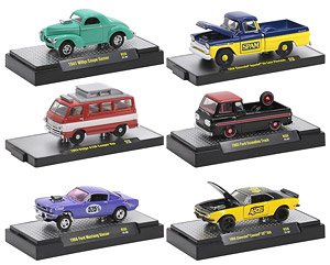 Release 56 (M2 Gasser / Auto-Trucks / Detroit-Muscle) (Set of 6) (Diecast Car)