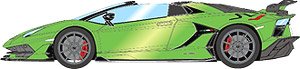 Lamborghini Aventador SVJ Roadster 2019 (Nireo Wheel) Matte Pearl Green (Diecast Car)