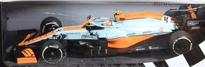 マクラーレン F1 チーム MCL35M ランド・ノリス モナコGP 2021 3位入賞 (ミニカー)