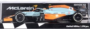 マクラーレン F1 チーム MCL35M ランド・ノリス モナコGP 2021 3位入賞 (ミニカー)