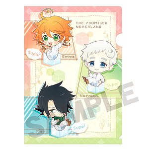 The Promised Neverland Single Clear File Hakosupo (Anime Toy)