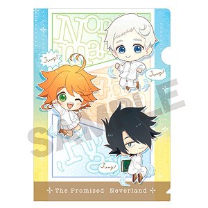 The Promised Neverland Single Clear File Pyon Chara (Anime Toy)