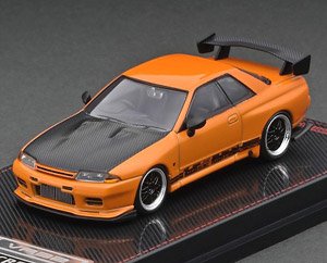 Top Secret GT-R (VR32) Yellow Orange Metallic (Diecast Car)