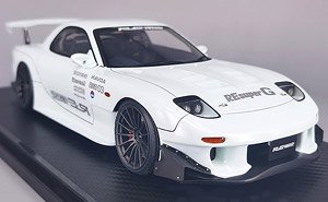 MAZDA RX-7 (FD3S) RE Amemiya White (ミニカー)