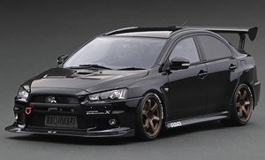 Mitsubishi Lancer Evolution X (CZ4A) Black (ミニカー)