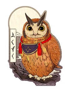 Capcom x B-Side Label Sticker Monster Hunter Cohoot Ukiyo-e (Anime Toy)