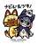 Capcom x B-Side Label Sticker Monster Hunter Stories 2 Navirou & Tsukino (Anime Toy) Item picture1