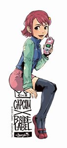 Capcom x B-Side Label Sticker Capcom Girl Mayl (Anime Toy)