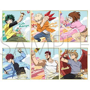 [My Hero Academia] Colored Paper Collection Summer (Set of 6) (Anime Toy)