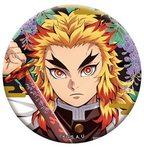 [Demon Slayer: Kimetsu no Yaiba] Can Badge Rengoku C (Anime Toy)