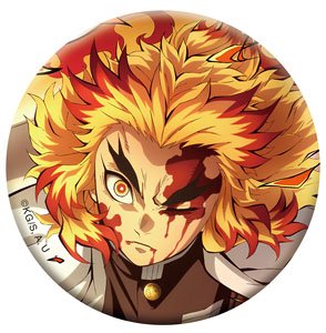 [Demon Slayer: Kimetsu no Yaiba] Can Badge Rengoku D (Anime Toy)