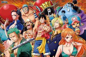 One Piece No.1000-587 Pirates [Straw Hat Crew] (Jigsaw Puzzles)