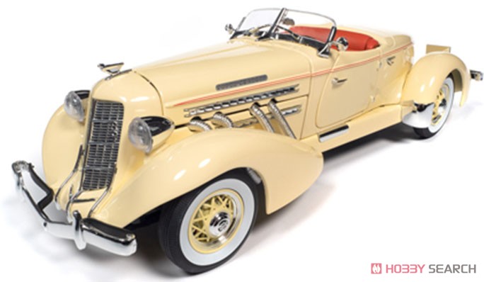 1935 オーバーン 851 スピードスター クリーム (ミニカー) 商品画像1