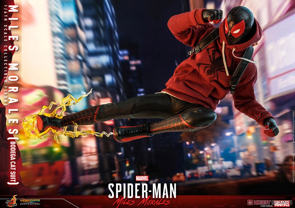 【ビデオゲーム・マスターピース】 『Marvel`s Spider-Man: Miles Morales』 マイルス・モラレス/スパイダーマン(売店の看板猫スーツ版) (完成品) その他の画像16