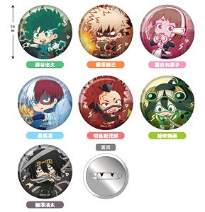 My Hero Academia Tojicolle Can Badge Vol.5 (Set of 7) (Anime Toy)