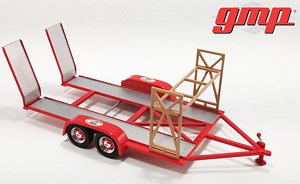 Tandem Car Trailer - Busted Knuckle Garage (Diecast Car)