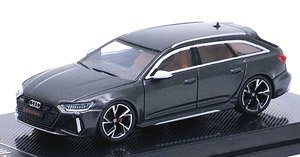 アウディ RS 6 アバント デイトナグレイパール (ミニカー)