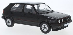 VW ゴルフ II GTI 1984 ブラック (ミニカー)