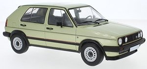 VW ゴルフ II GTI 1984 メタリックライトグリーン (ミニカー)