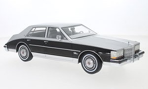 Cadillac Seville 1980 Metallic Gray / Black (Diecast Car)