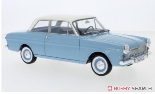 フォード タウヌス 12M (P4) リムジン 1965 ライトブルー/ホワイト (ミニカー) 商品画像1