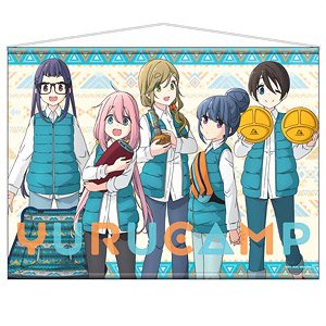 Yurucamp B2 Tapestry (Anime Toy)
