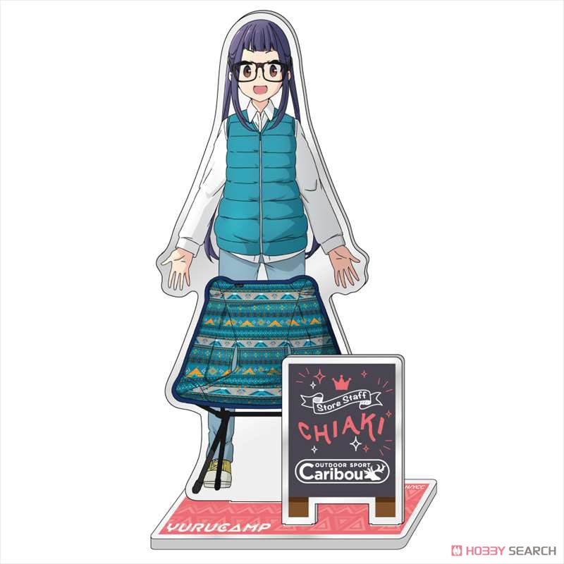 Laid-Back Camp Acrylic Stand [Chiaki Ver.] (Anime Toy) Item picture1